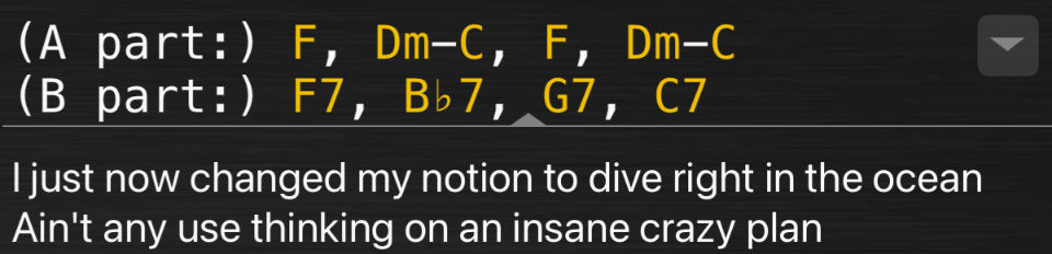 lyrics chords